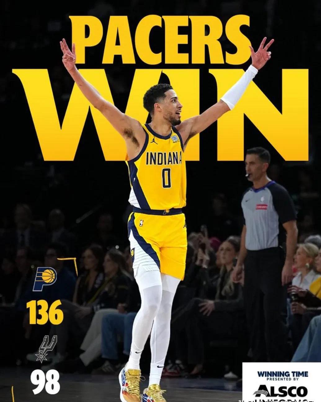 步行者大胜老鹰,豪取三连胜的简单介绍 步行者大胜老鹰,豪取三连胜的简单介绍