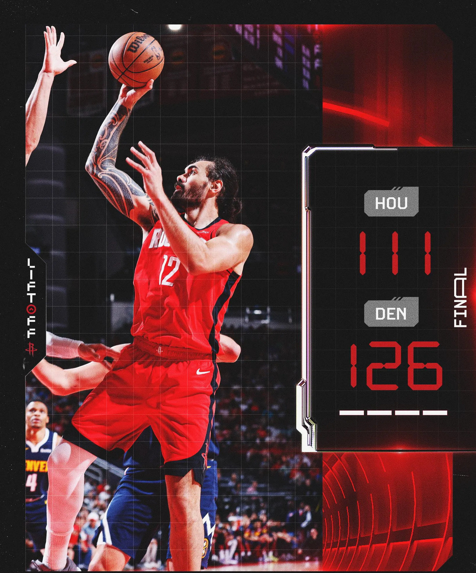 火箭客场不敌掘金，遭遇三连败